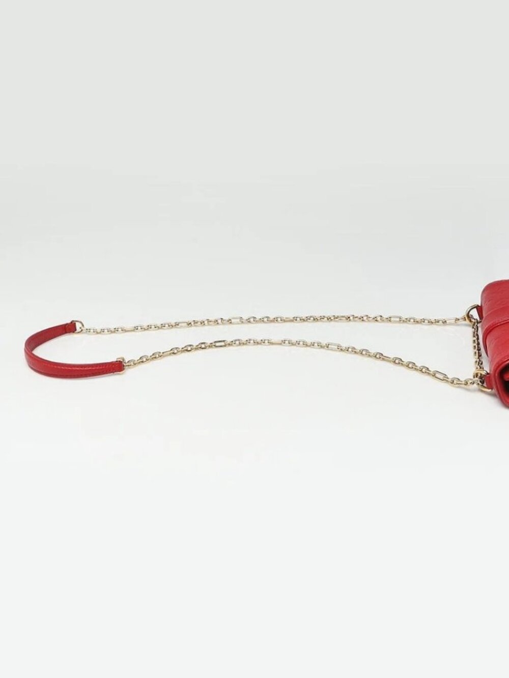 Louis Vuitton Scarlet Monogram Empreinte Leather Saint Sulpice PM Bag - Picture 4 of 9